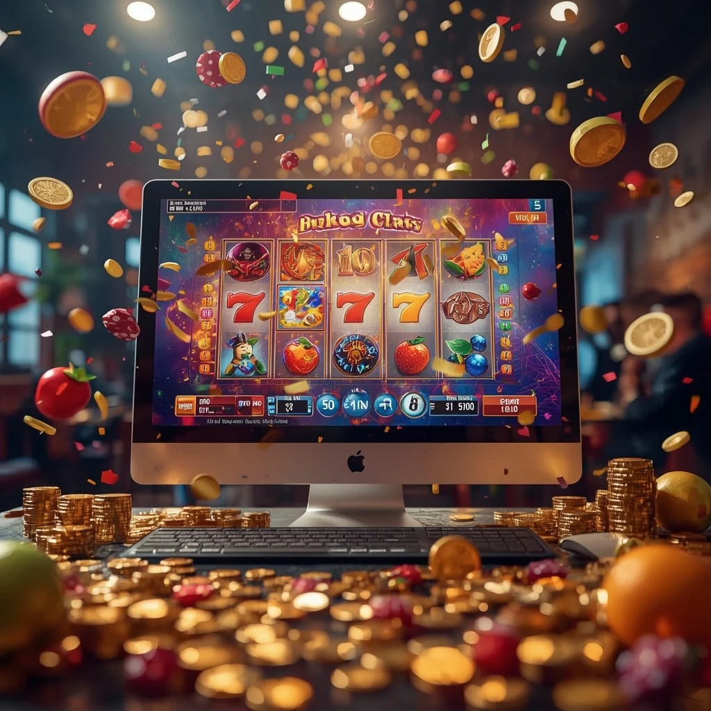 slot machines on the monitor WINNER CLUB CASINO