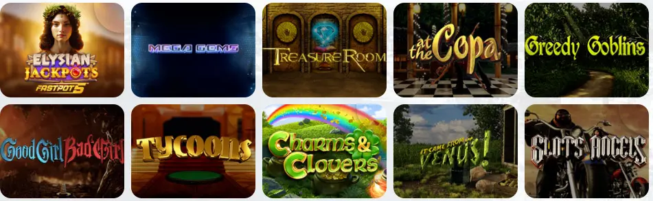 Jackpots at WINNER CLUB CASINO